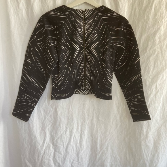 CBKD × BNKR marble long sleeve crop top Size XS NEW - Picture 11 of 16